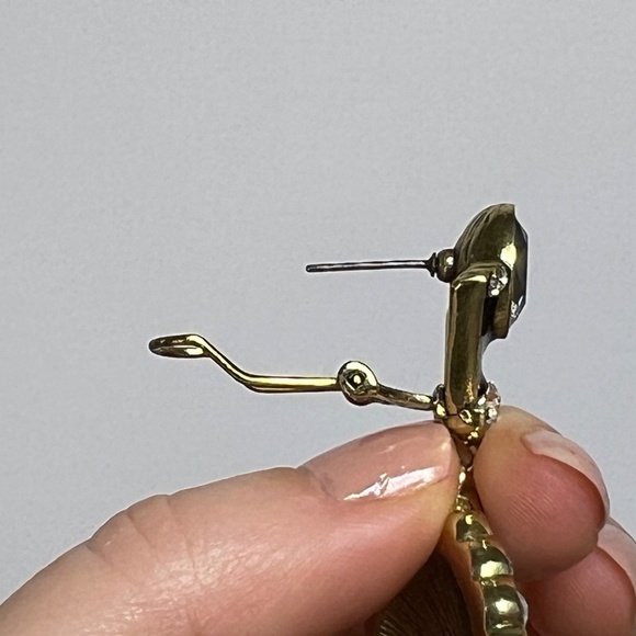 Heidi Daus Newport? White Enamel 3 Pc Jewelry Set Necklace, Earrings, Bracelet - Picture 14 of 15